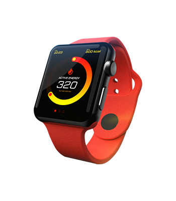 Smart  Watch Red 